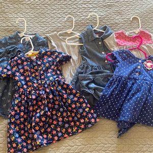 Lot of 12 month dresses